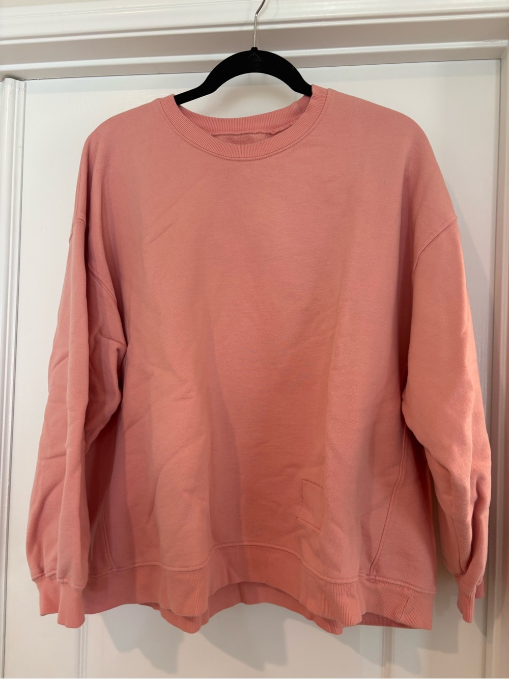 Daily drills light pink fleece Crewneck Sweatshirt